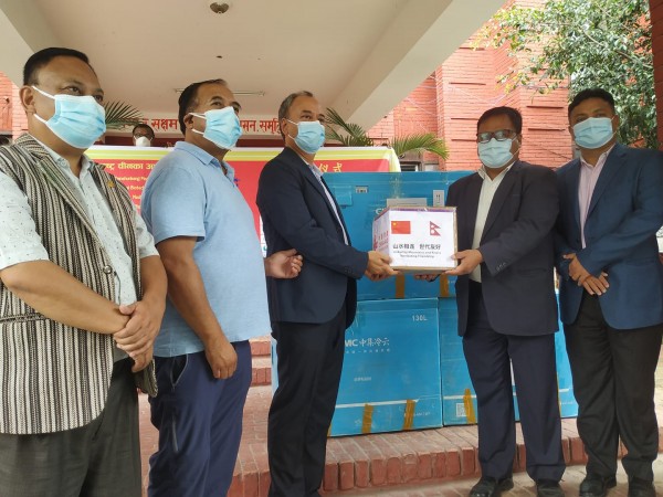 अरनिको समाजबाट सरकारलाई एक लाख पीसिआर टेष्ट किट सहयोग