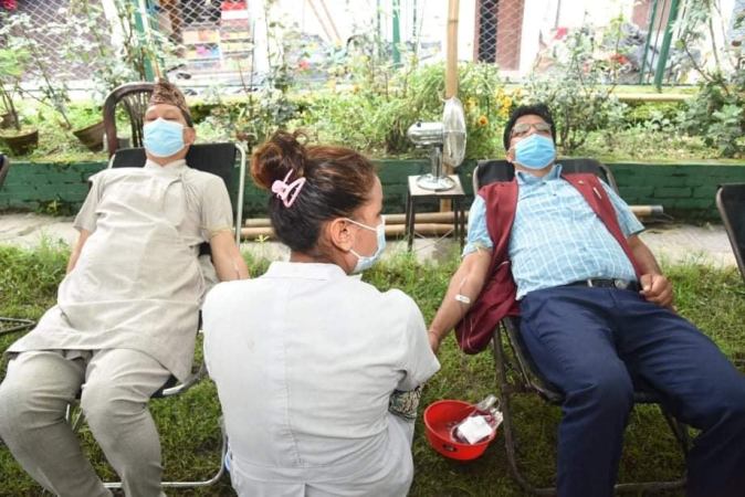 स्वास्थ्य मापदण्ड पालना गरेर रगतदान गर्न अपील 