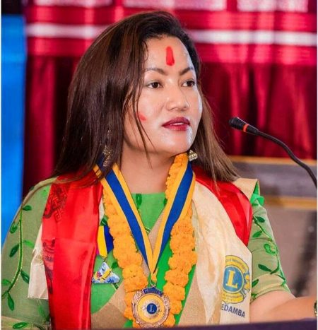 लायन्स क्लब अफ मकवानपुर हेडम्बाको अध्यक्षमा रमिला