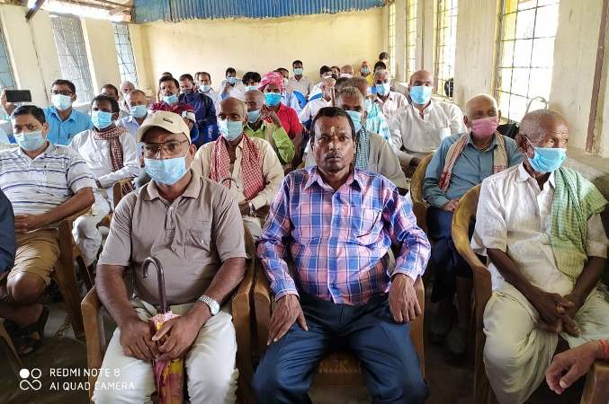 ललकु माविमा मुर्ति अनावरण दाता परिवार लगायत दर्जनौं समाजसेवी लाई सम्मानित