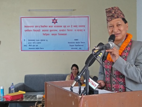 जसले काठमाडौंको भाषा संस्कृतिको संरक्षण गर्दैन उसले चुनाव जित्दैन