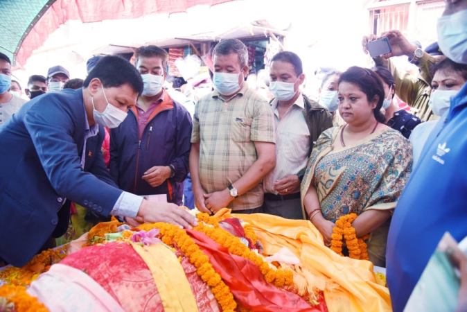 वडाध्यक्ष श्रेष्ठको निधनप्रति प्रमुख शाक्यबाट शोक सन्देश ः अभिभावक गुमाएको अनुभूति प्रकट