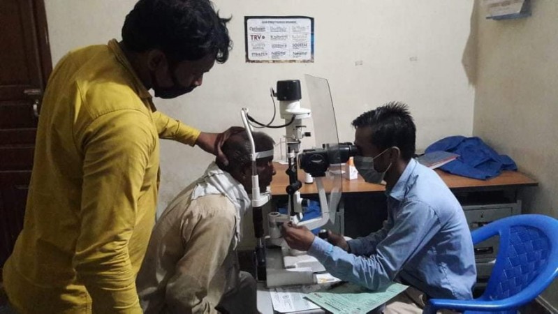 एक हजार चार सय जनालाई आखा परीक्षण