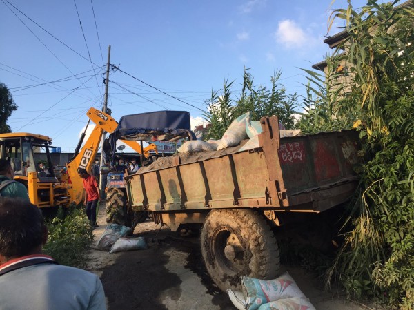 बालकोटमा ट्याक्टर दुर्घटना हुँंदा चालकको मृत्युु  