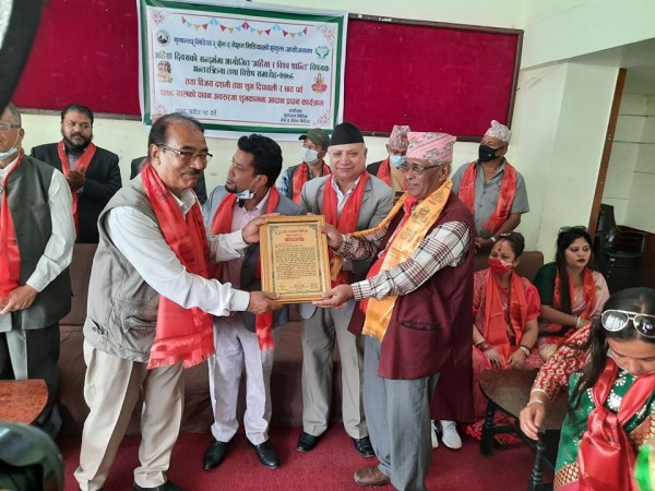 डा इन्दुल केसी सम्मानित