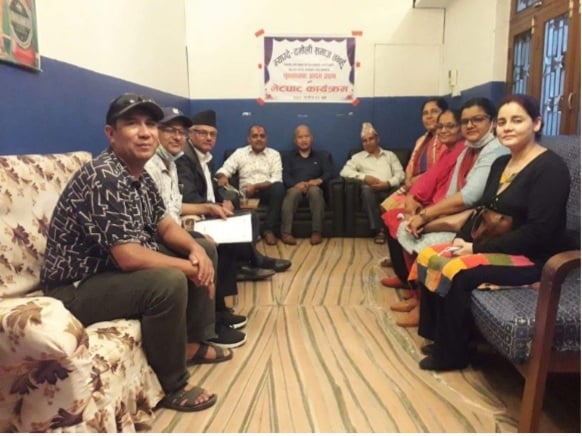 म्याग्दे दमौली समाजको शुभकामना आदानप्रदान