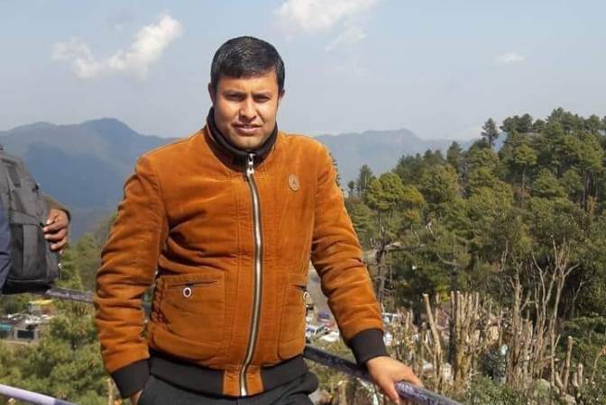 एमाले सूर्यविनायकमा रबिन्द्र सापकोटा 