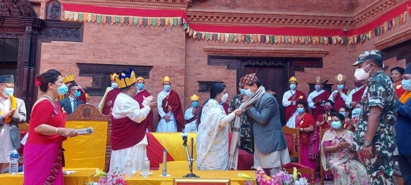 चार करोड ३० लाख लगानीमा लुम्बिनीमा बन्यो बज्रयान विहार, राष्ट्रपतिबाट उद्घाटन