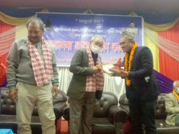 भक्तपुरको फुटवल विकासमा सहयोग गरेपछि गोर्खा इको प्यानललाई सम्मान