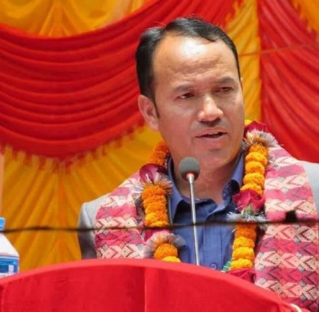 कांग्रेस येँ क्षेत्र ल्याः १० या सभापतिइ किपूया पुकार महर्जन त्यात