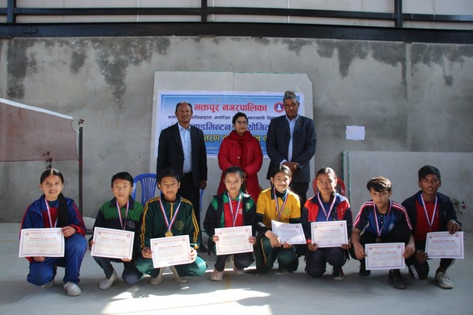 यीयी टिम विजयी भए नगरब्यापी विद्यालयस्तरीय ब्याडमिन्टन प्रतियोगितामा