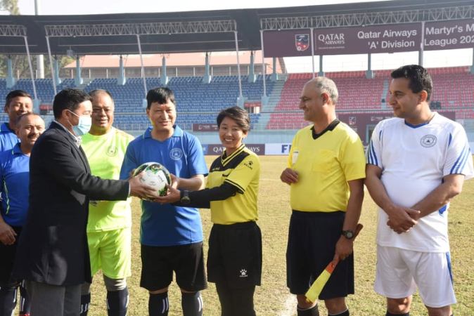 मेयर–११ र प्रमुख प्रशासकीय अधिकृत–११ मैत्री फुटवल ३–३ गोलसहित बराबरीमा   