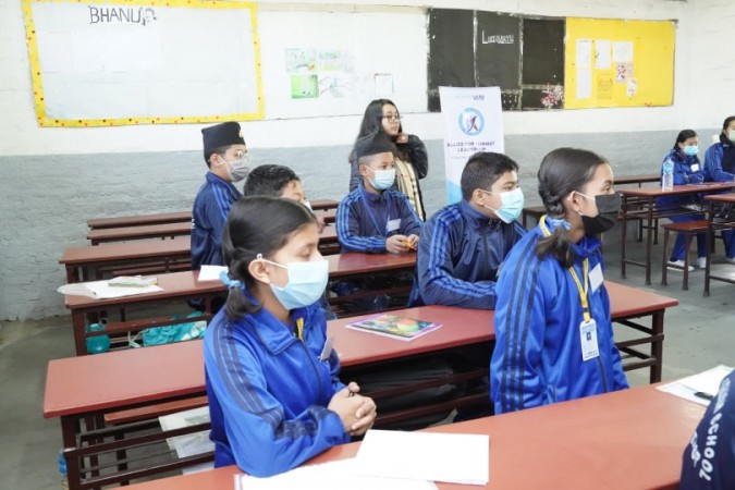 एभरेष्ट स्कुलका छात्रछात्राहरुलाई नेतृत्वका लागि तीनदिने प्रशिक्षण
