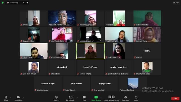 नव कविता वाचन कार्यक्रमको सातौँ शृङ्खला सम्पन्न