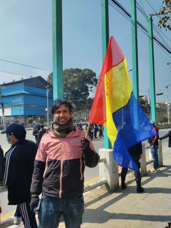 गाम्चामा मरेको राप्रपालाई व्युटाउँंदै विजय