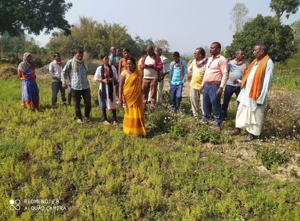 वृद्धाश्रम निर्माणको लागि एक दाताले गरे जग्गादान