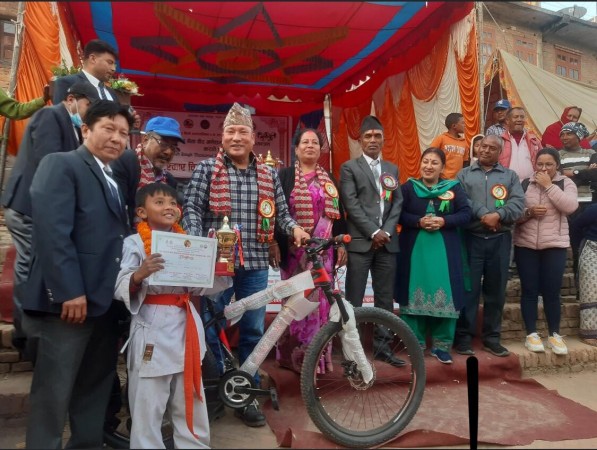 गणेशमान सिंह स्मृति आमन्त्रण कराते प्रतियोगिताको उपाधी बानेश्वरको देउराली डोजोको पोल्टामा