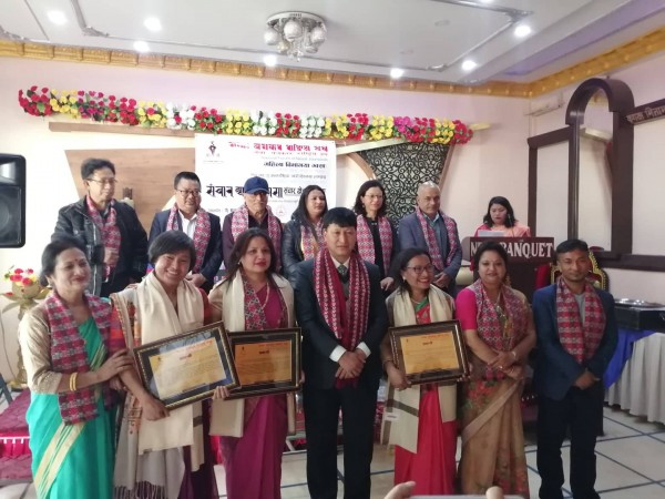 तीनजना वरिष्ठ पत्रकारहरुलाई सम्मान