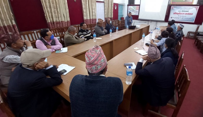 क्षयरोग निवारण भक्तपुरको अभिमुखिकरण कार्यक्रम सम्पन्न