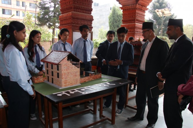 नगर प्रमुख प्रजापतिद्वारा सम्पदाका मोडलहरु अवलोकन