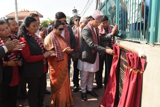 सकियो धर्मचक्र पार्क तथा पलेस्वाँ पोखरी पुननिर्माण 