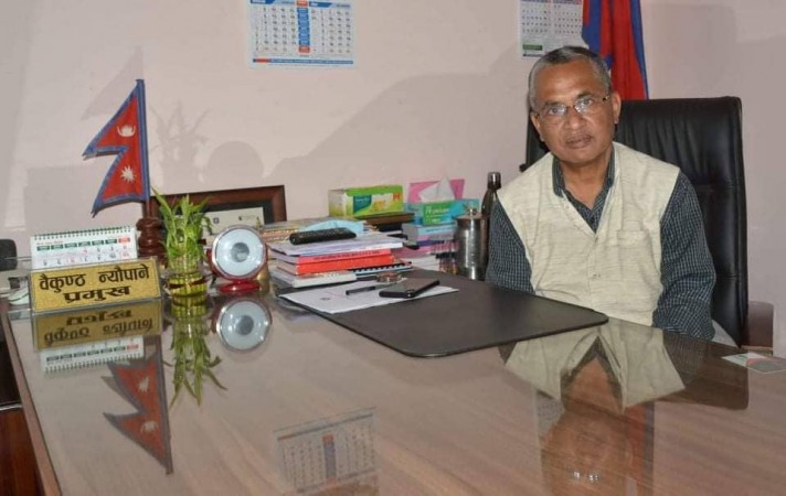 कांग्रेसबाट व्यासको मेयरमा पुन न्यौपाने