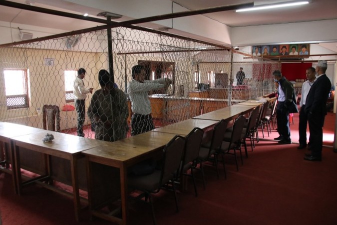 भक्तपुर नगरपालिकाको मतगणनास्थल निर्माण सम्पन्न