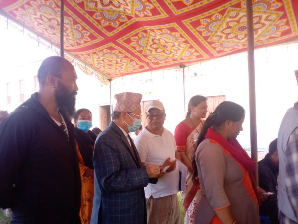 भक्तपुर जिल्लाभर तीन बजेसम्म करिब ६५ प्रतिशत मत खस्यो