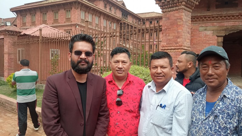 बालेन शाह भक्तपुर नगरपालिकामा 