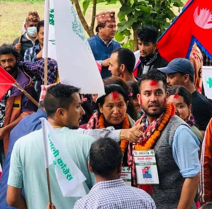 झिनो मतले जित्यो चाँंगु १ मा कांग्रेसका वडा अध्यक्ष