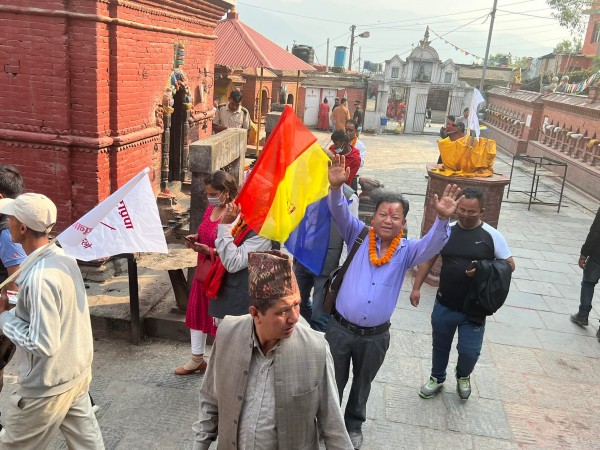 एमालेलाई पछारेर राप्रपाका लामा भए चाँंगु ६ नगरकोटको वडा अध्यक्ष