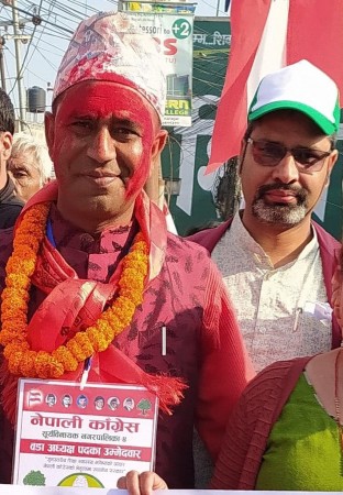 सूर्यविनायक ४ दधिकोटमा कांग्रेसका लक्षुराम विजयी