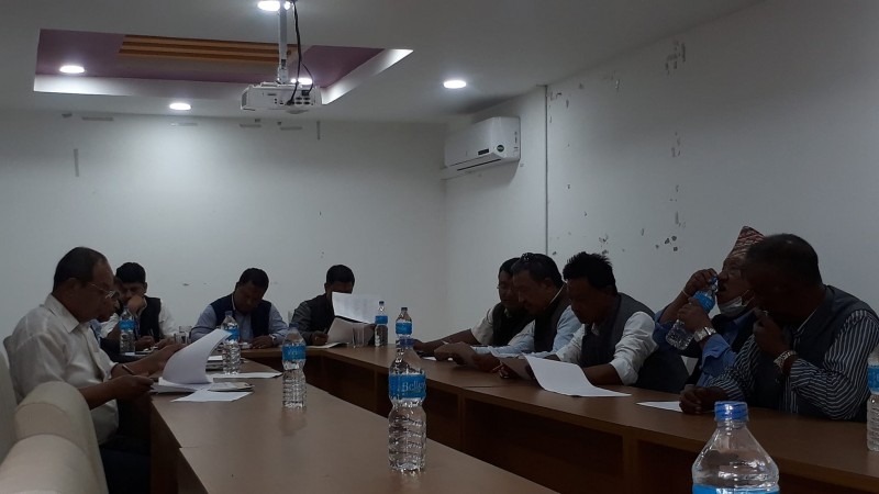 मध्यपुर थिमिको पहिलो बैठकको निर्णय ः ६० बर्ष उमेर माथिका जेष्ठ नागरिकलाई स्वास्थ्य बिमा निःशुल्क