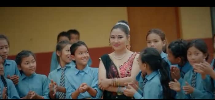 मोडल  सुनिताको अभिनयमा रहेको ``गिम्दी´´गित सार्वजनिक 