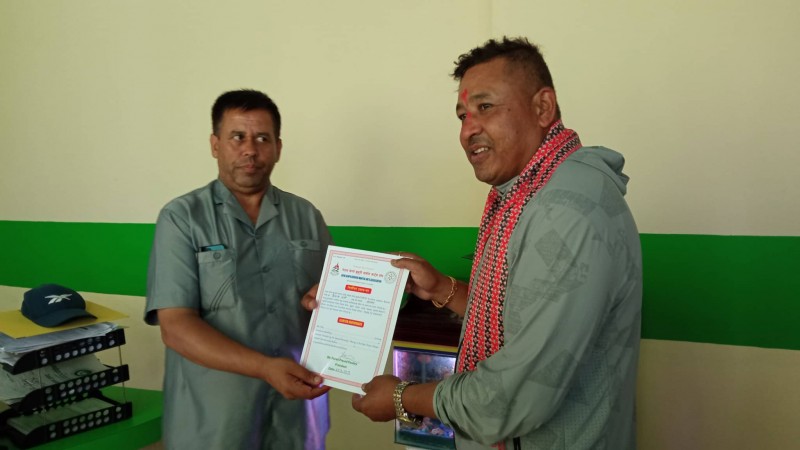 भक्तपुर जिल्ला केम्पो खुकुरी मार्शल आटर््स संघ गठन 