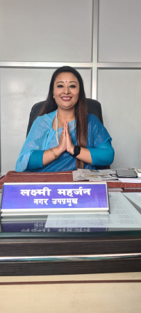 महालक्ष्मी नगरपालिकाका न्यायिक समितिका संयोजक न्याय खोज्न स्वयम वडा कार्यालयमा