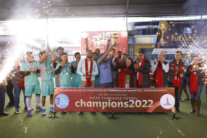 पाँचौं ताम्रकार फुटसलको उपाधी बि के सुनचाँदीलाई