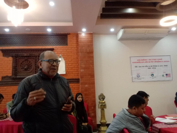 भक्तपुरका पत्रकारहरुलाई मानव बेचविखनसम्बन्धी अभिमुखीकरण