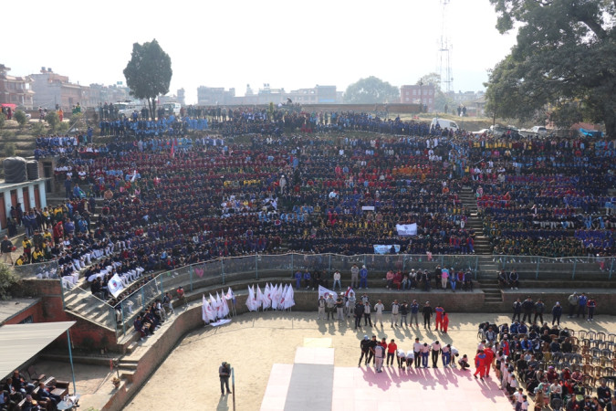 भक्तपुरमा फुटसल ः शारदा मावि र महेन्द्र विद्या आश्रम विजयी 