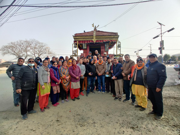कलात्मक प्रवेशद्वार शिलान्यास 