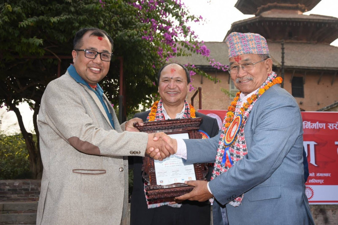 भीमसेन मन्दिर पुनःनिर्माण सञ्चार क्षेत्रको योगदानको कदर