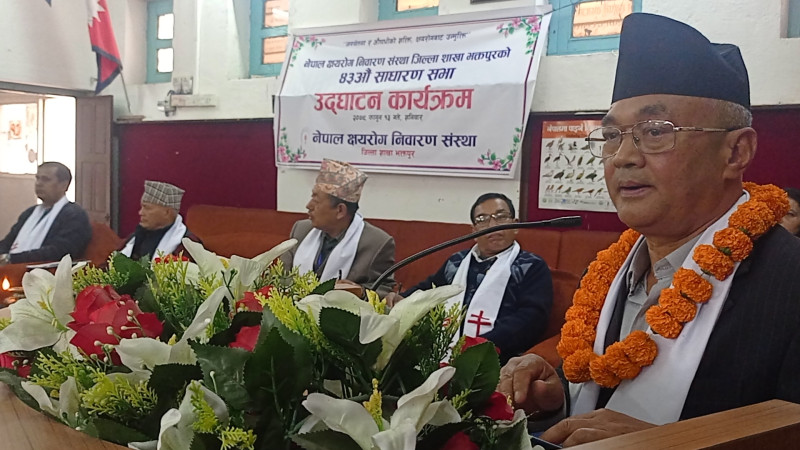 भक्तपुरबाट क्षयरोग मुक्त जिल्ला शुभारम्भ