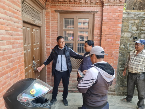 देको मिवा जग्गा एकीकरणको कार्यालय भक्तपुरमा ताला 
