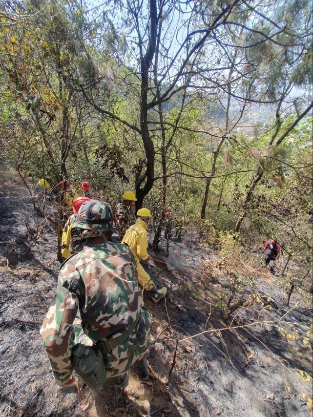 नंखेलमा आगलागी (फोटो फिचरसहित)