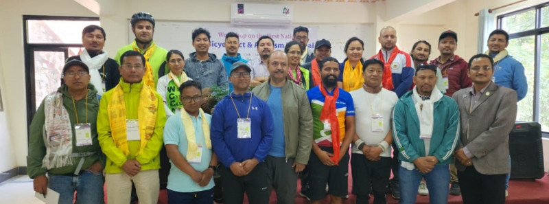 नेपालमा साइकल कानुन तथा अभियान विषयक दुईदिने आवाशीय कार्यशाला सम्पन्न