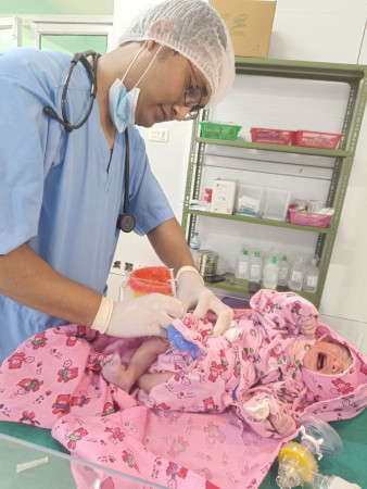 ख्वप अस्पतालमा शल्यक्रियाबाट पहिलो प्रसुती सेवा 