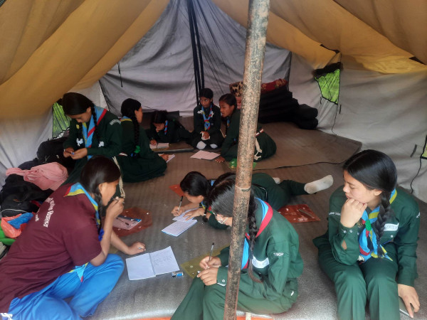 ७ वटा सामुदायिक तथा  ४ वटा प्राइभेट विद्यालयका विद्यार्थीहरुको एकै पटक तालिम क्याम्प सम्पन्न