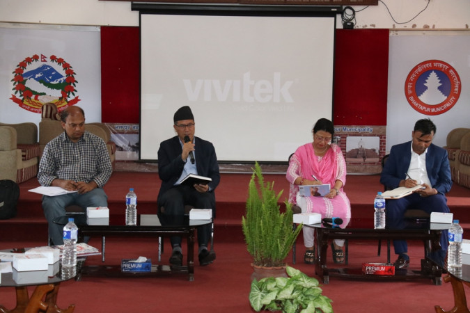 दरबार क्षेत्रस्थित थन्थु दरबार पुनःनिर्माणबारे छलफल