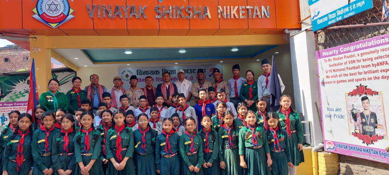 विनायकमा स्काउट दिक्षान्त समारोह सम्पन्न 