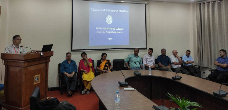 नेकमा स्नातकोत्तर कार्यक्रमको अभिमुखिकरण सम्पन्न
